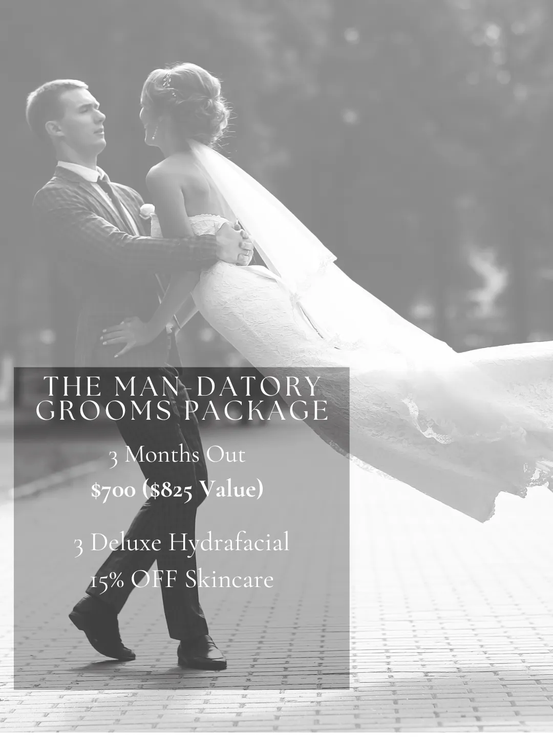 Bridal package special offer in Mt. Pleasant SC at Bare Skin MedSpa